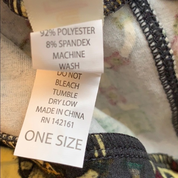 NEW!!! LuLaRoe OS Egyptian Cat Leggings - Picture 4 of 4